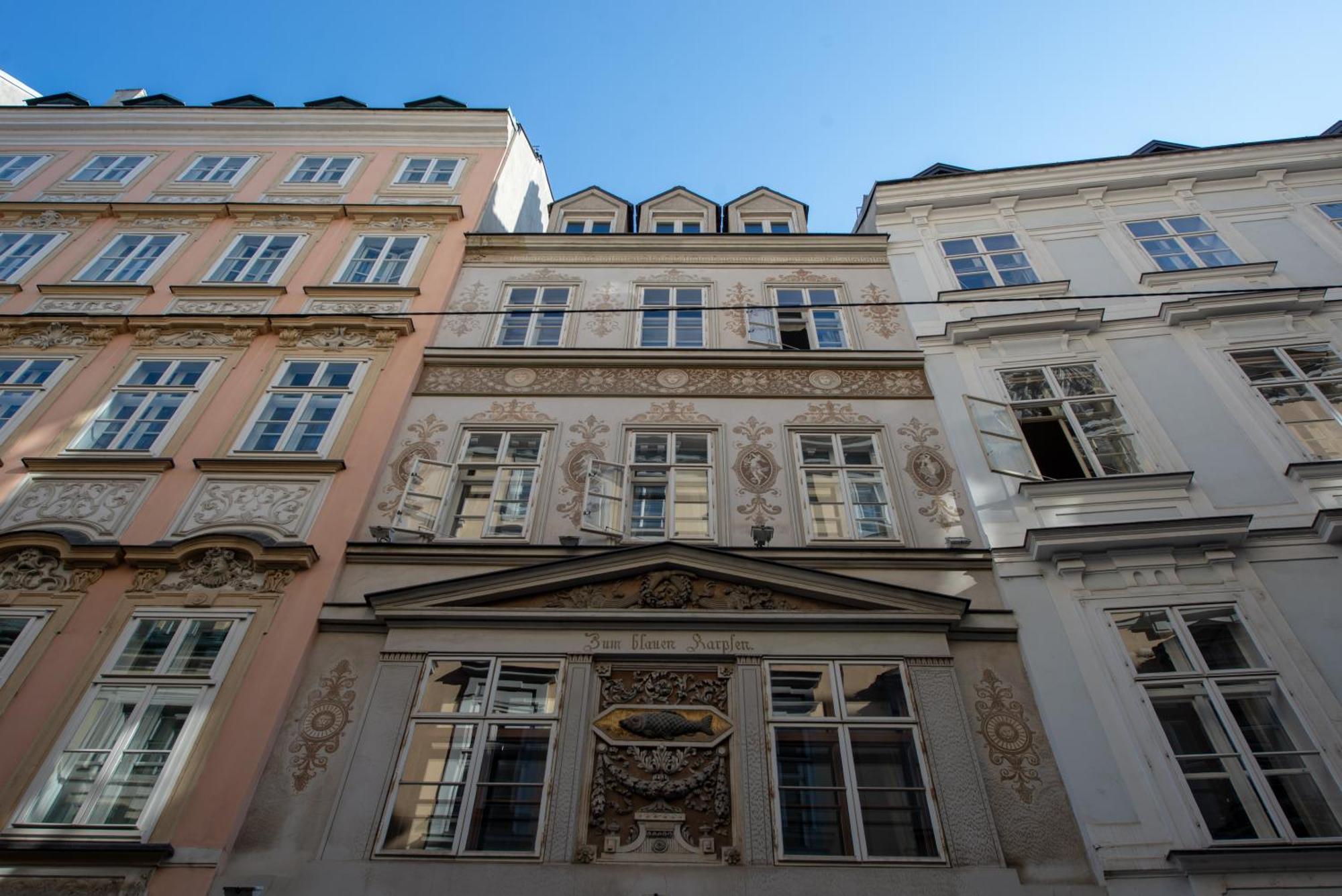 Zum Blauen Karpfen Leilighet Wien Eksteriør bilde